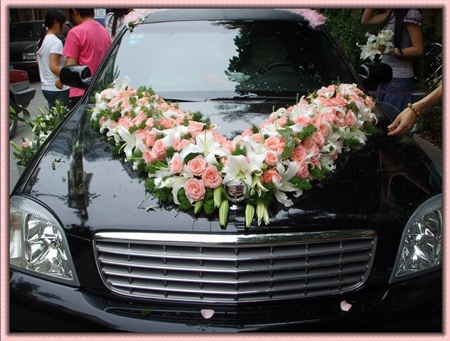婚慶花藝培訓(xùn)學(xué)習(xí)要會(huì)的婚車設(shè)計(jì)裝飾要點(diǎn)教程