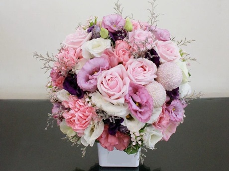 如何學插花鮮花基礎花束制作